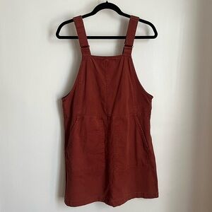 Toad&Co Earthworks jumper dress in red